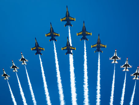 Super Delta Over the Gulf: A Historic Day with the Blue Angels & Thunderbirds in Pensacola Beach (April 14, 2026)