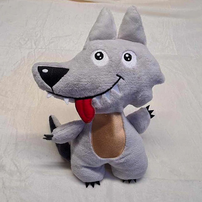 Miniature : Patron PDF Pilou petit loup version broderie