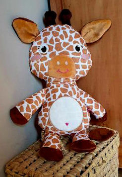 Miniature : Patron PDF Happi la girafe version Broderie