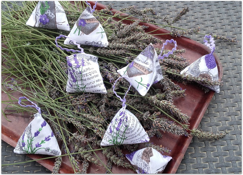 Patron PDF Sachets de lavande « chant des cigales »