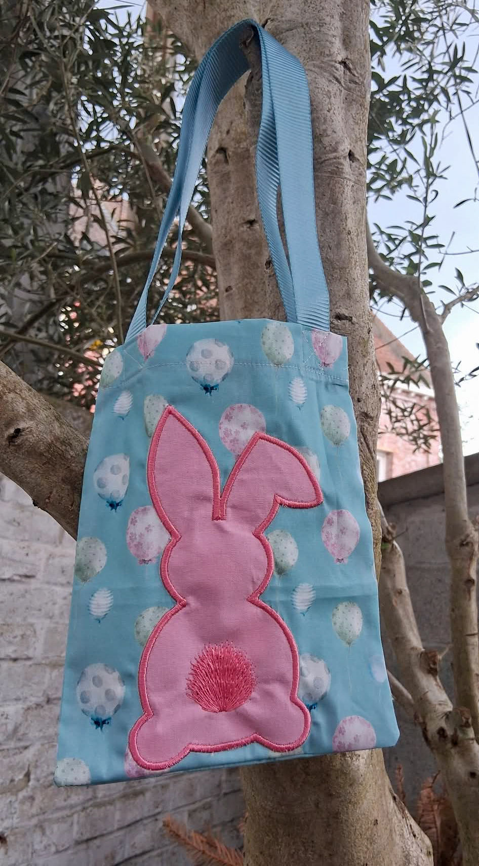 Miniature : Patron PDF - Tote bag lapin de Pâques