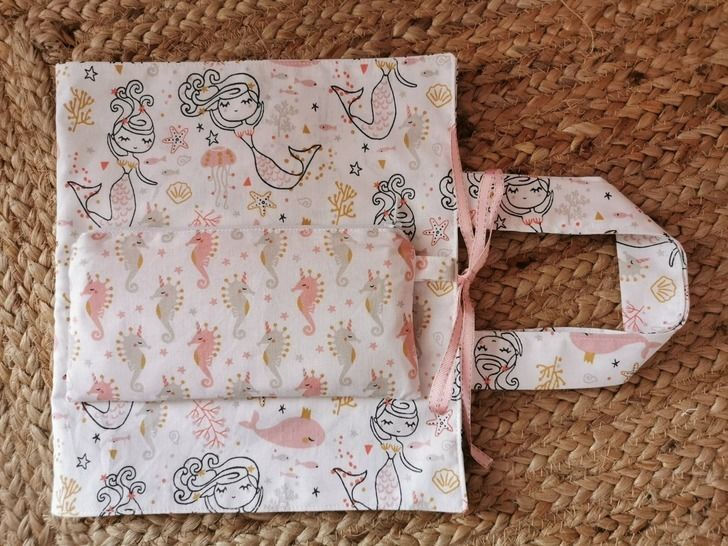 Miniature : cahier trousse lavable coloriage
