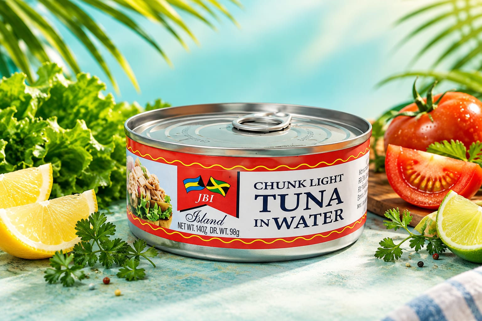JBI TUNA IN WATER (48x140g)