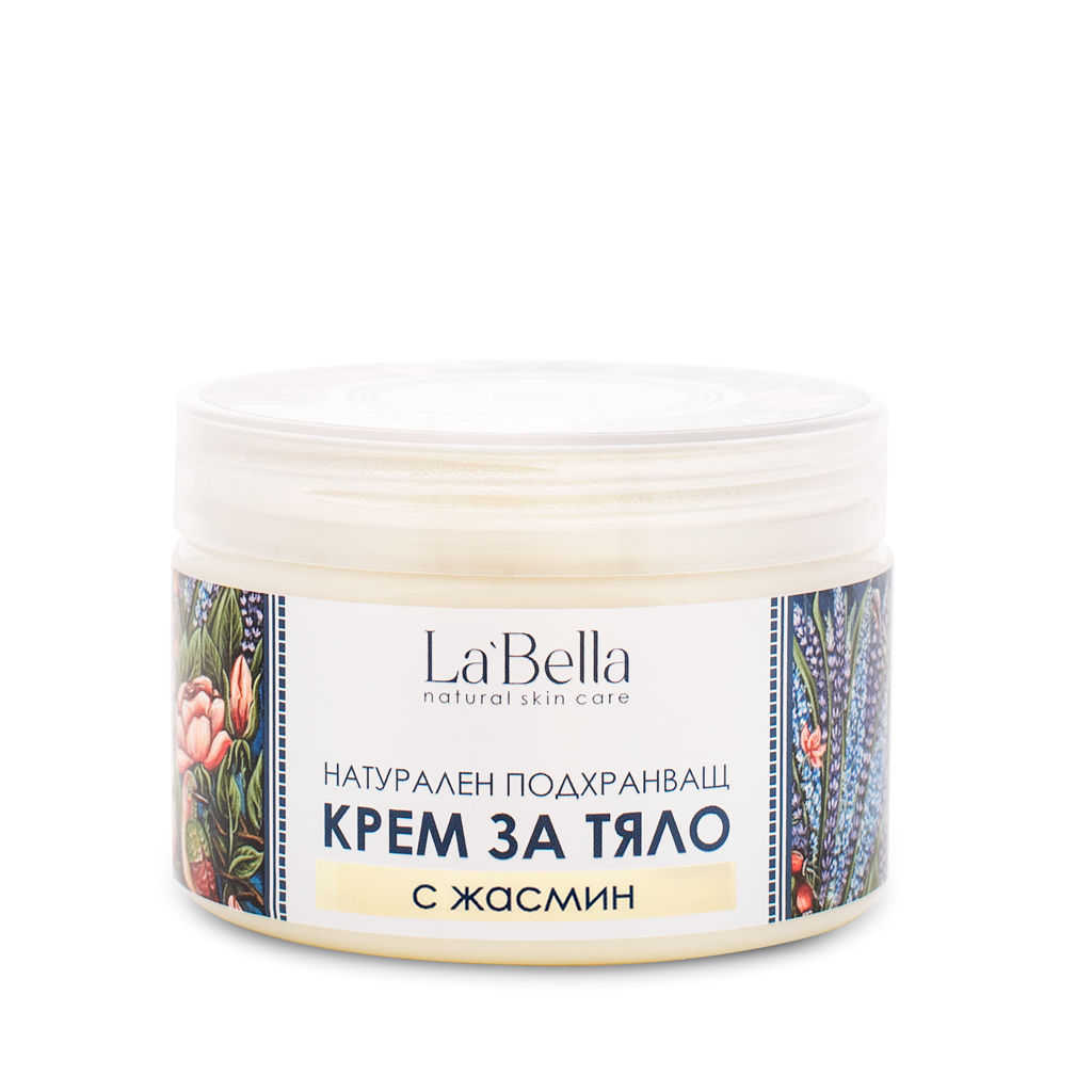 Natural nourishing body cream with jasmine