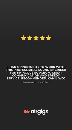 Mad Steex Production client review