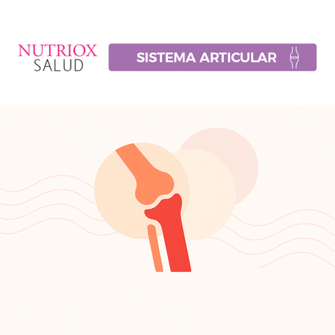 Icono de articulación en rosa para la categoría Sistema Articular de Nutriox Salud.