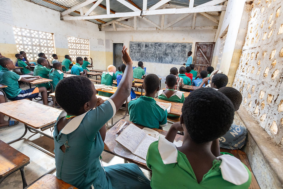 Chirimba School classroom