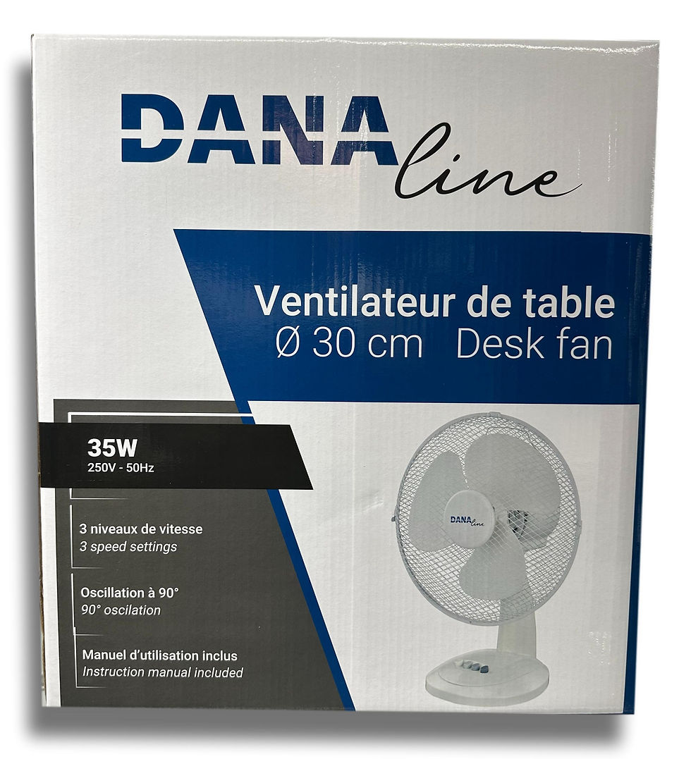 Miniature : Ventilateur de Table 30cm 35 Watts