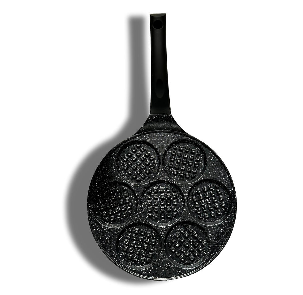 Miniature : Cflagrant® Poêle à Pancakes 26cm Façon Pierre Tous Feux Dont Induction sans PFOA