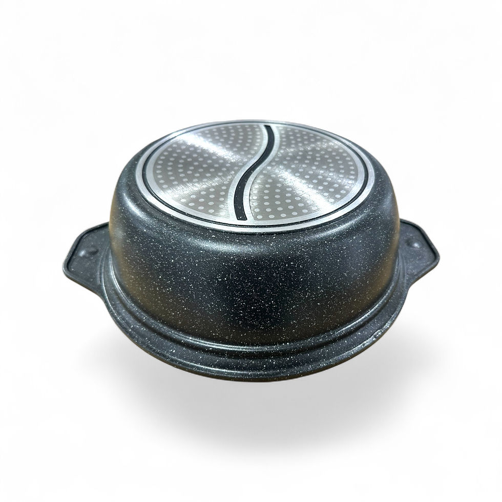 Miniature : Cocotte 2 Compartiments Fonte d’Aluminium