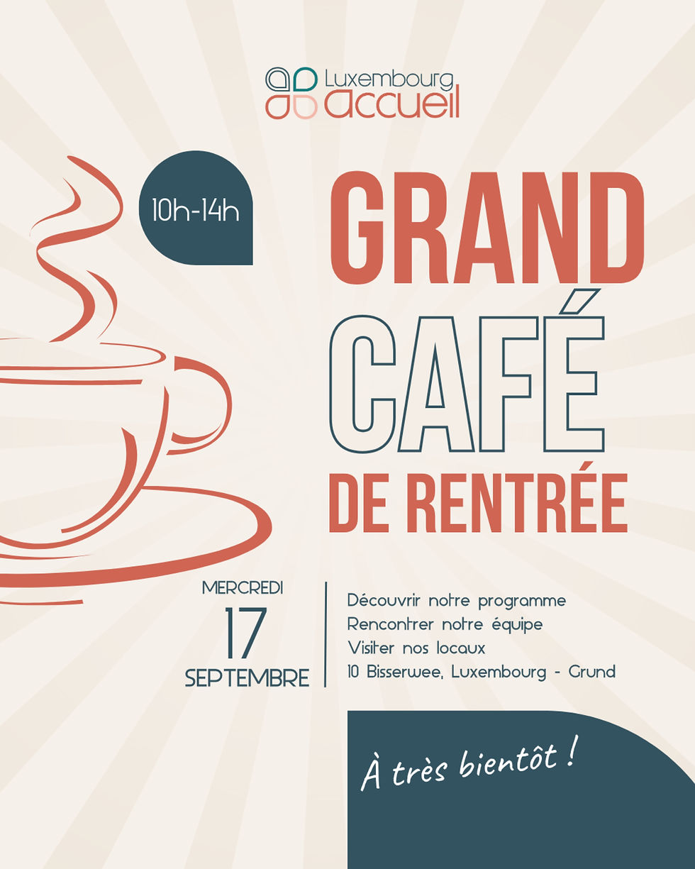 Grand café de la rentrée