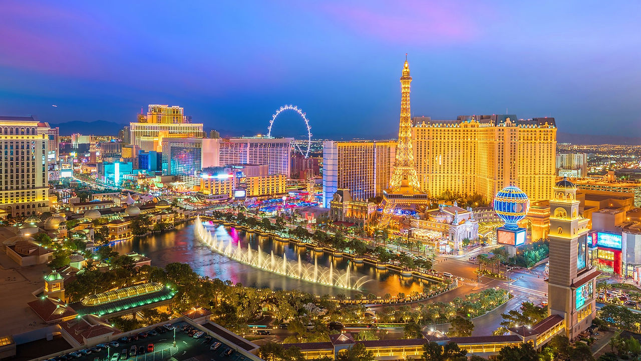 Vegas sky view