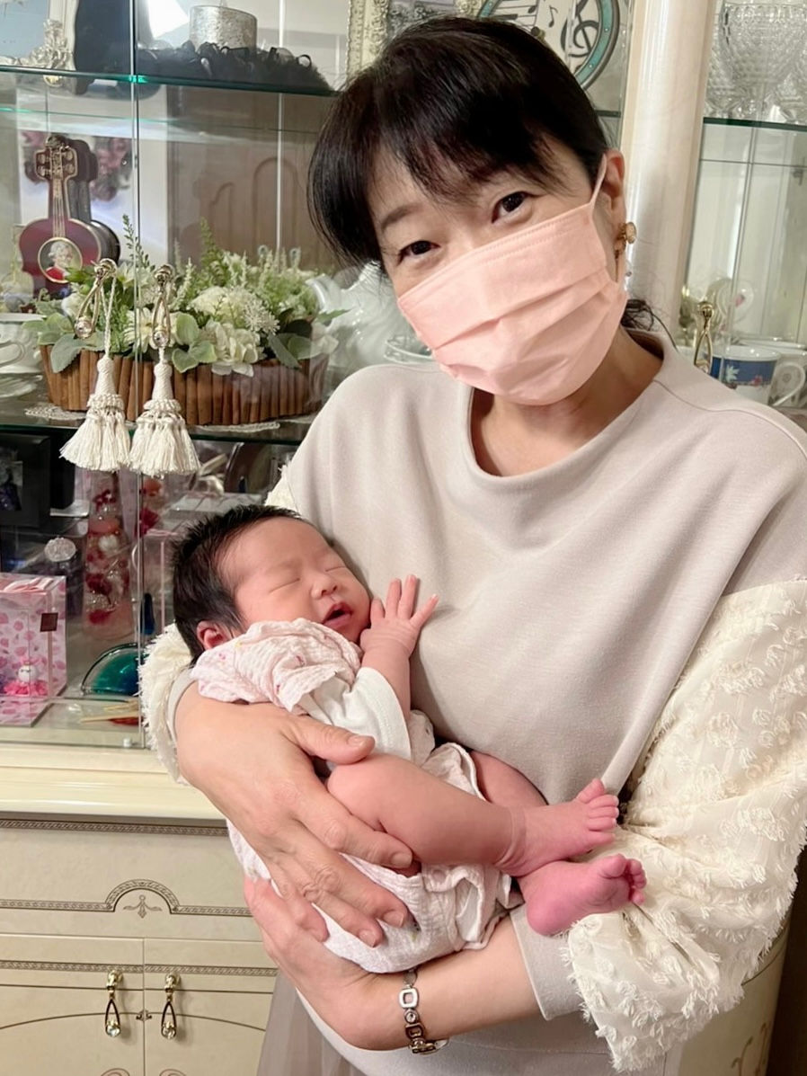 生まれたてホヤホヤの赤ちゃん❤️