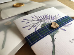 Handmade Save the Date Cards
