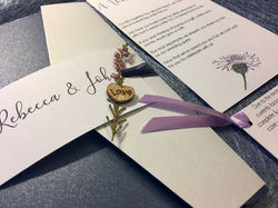 Handmade Wedding Invitations