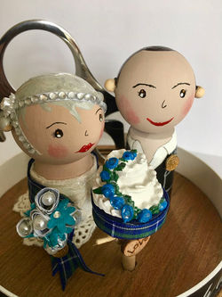 Custom made Wedding at The Falkirk Wheel