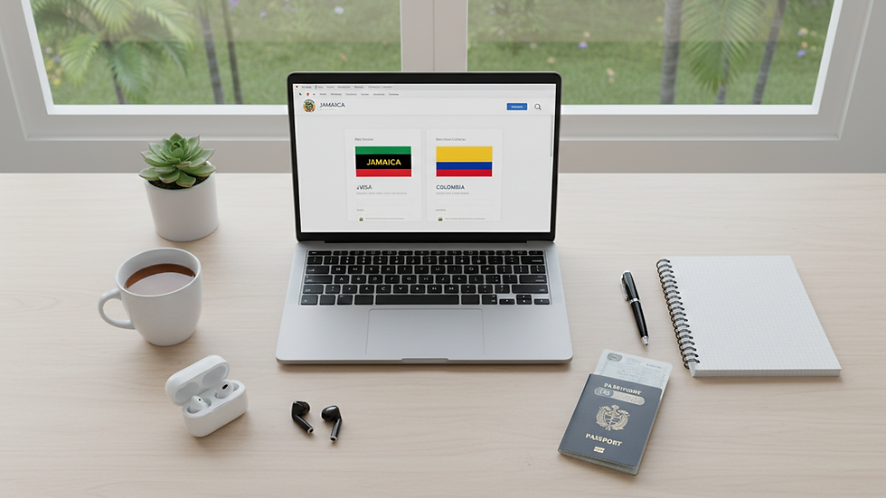 Vue en plongée d’un bureau minimaliste avec ordinateur portable et carnet