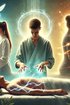 DALL·E-2024-09-29-18.28.39-A-serene-scene-showing-three-individuals-practicing-energy-heal