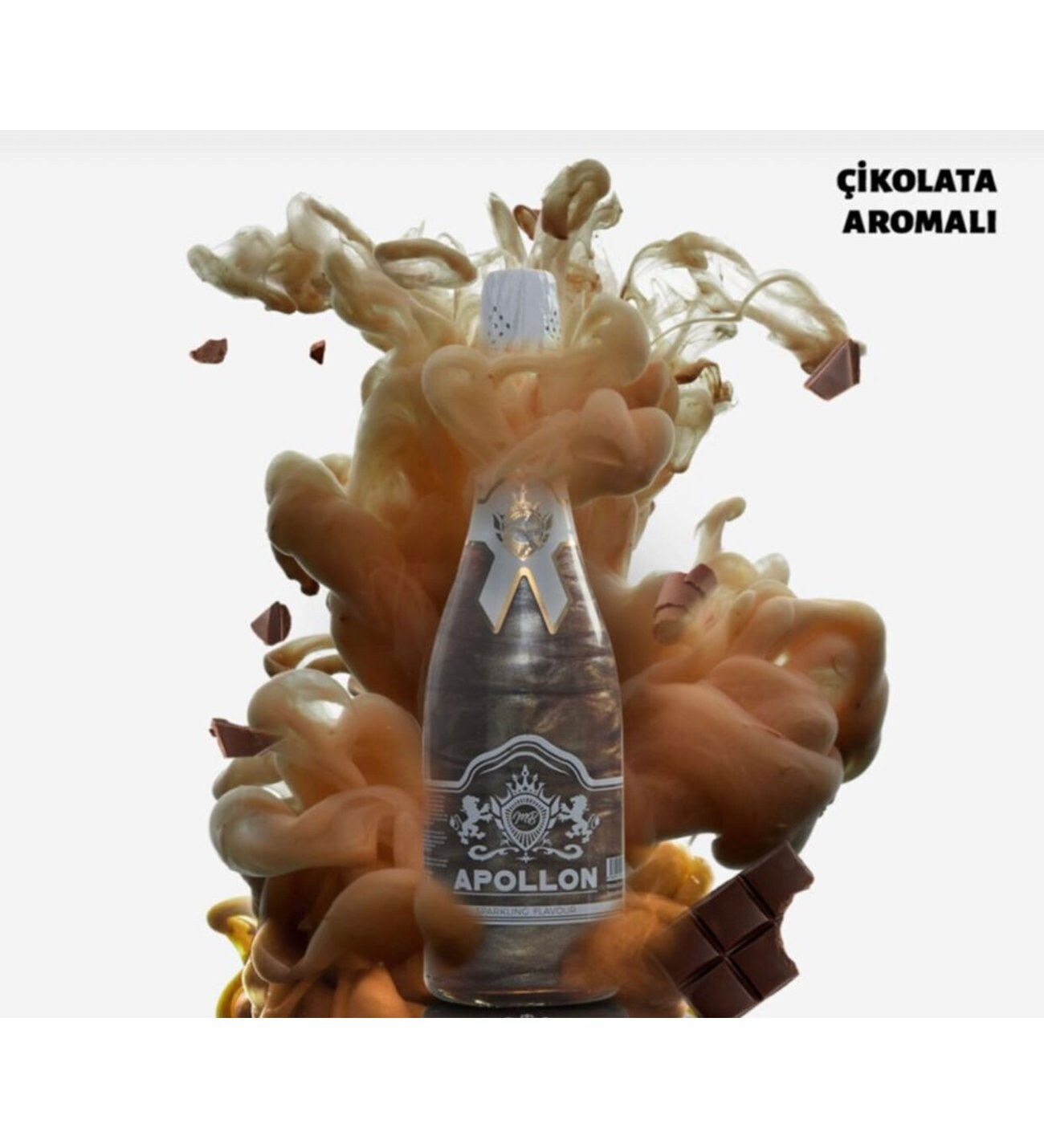 Alkolsüz Çikolata Aromalı Simli Şampanya