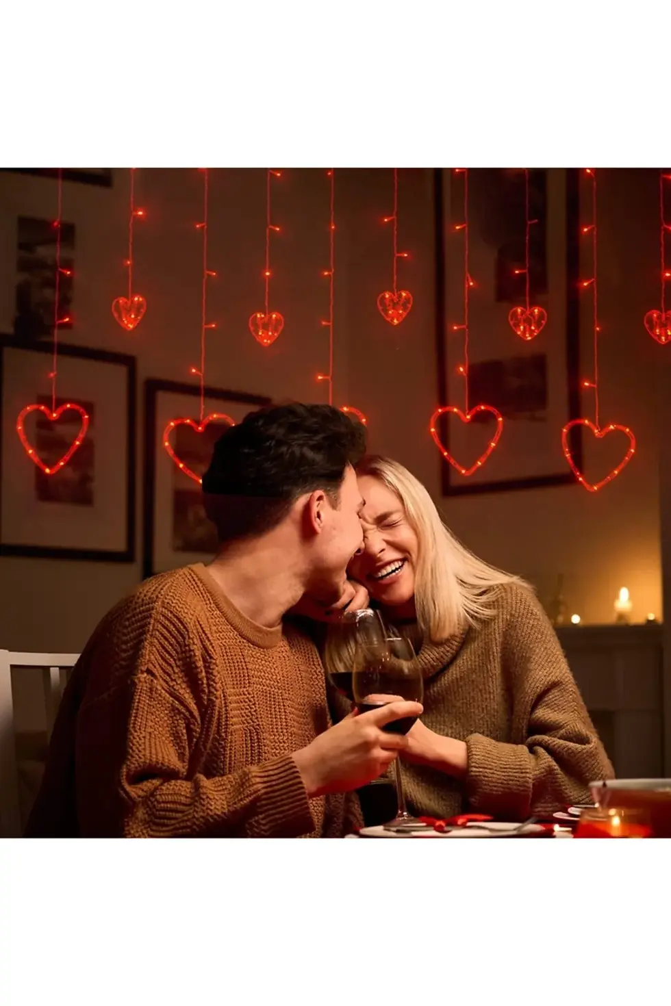 Küçük resim: KALPLİ SARKIT LED SEVGİLİLER GÜNÜ