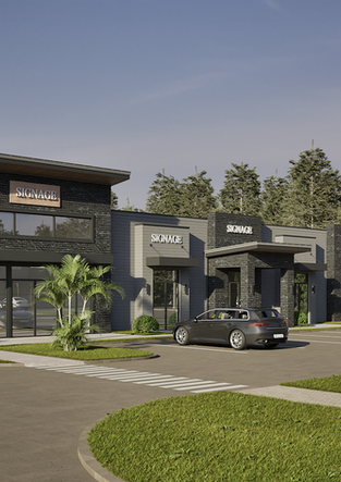 Commercial architectural rendering