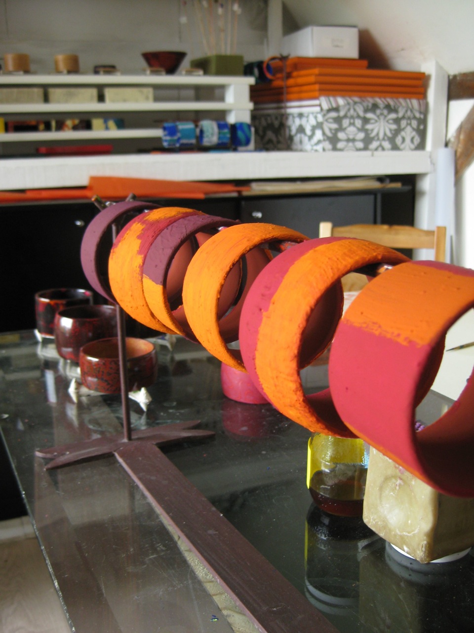 séchages des bracelets
