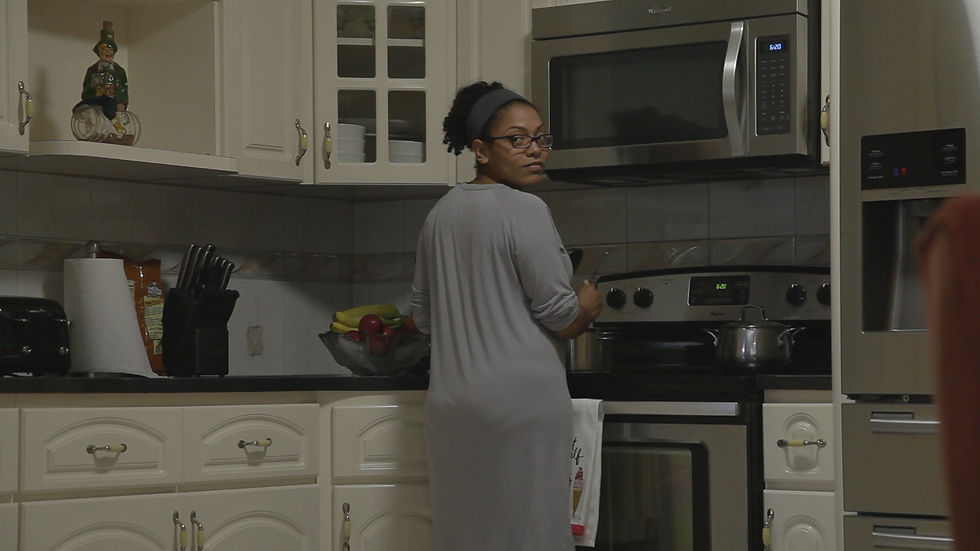 Curious wife