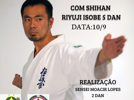 1º Seminário com Shihan Riyuji Isobe em Teresópolis 10/09/21