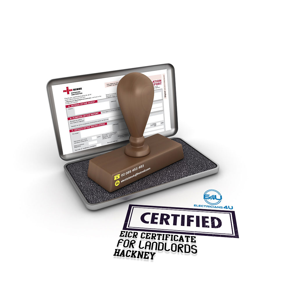 eicr certificate for landlords Hackney