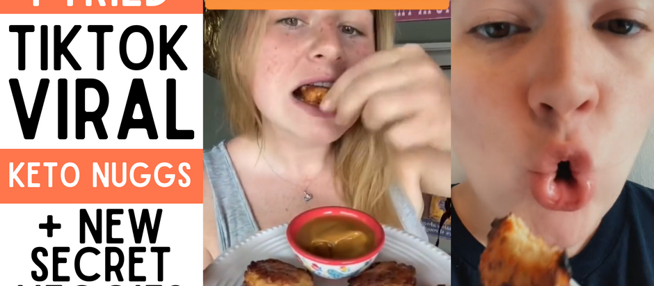 TikTok's Easy, Keto Chicken Nuggets KID Friendly-HIDDEN Veggies!