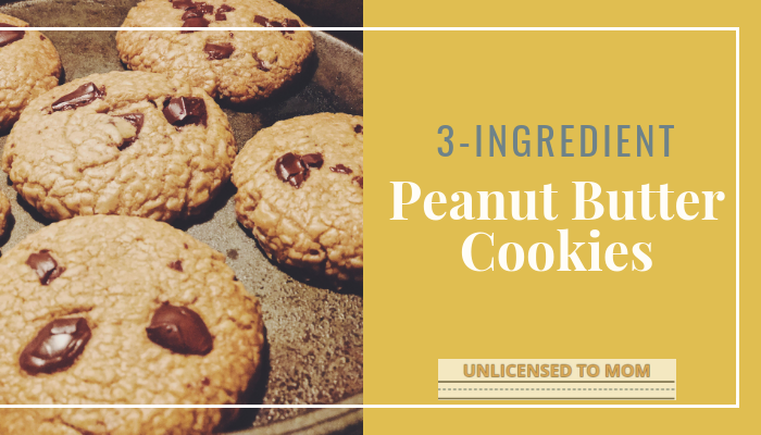 The Best 3-Ingredient Peanut Butter Cookie