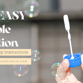 Recipe Secrets Revealed: How to Make the Perfect Homemade Bubble Solution for Your Kids
