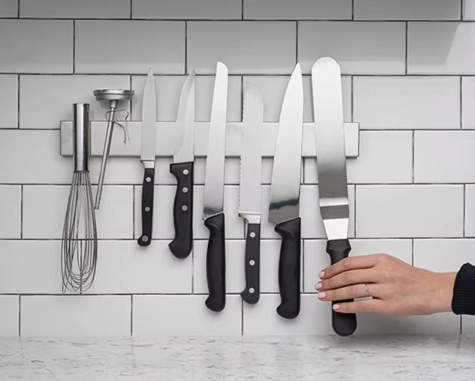 Magnetic Knife Rack Stainless Steel
