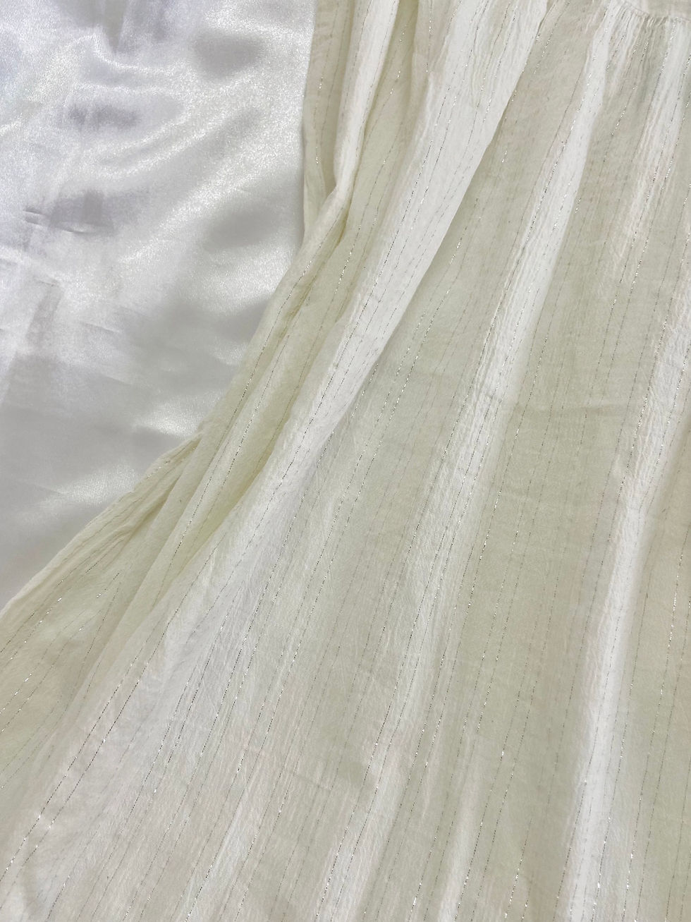 Thumbnail: White tunic dress (M/L/XL)