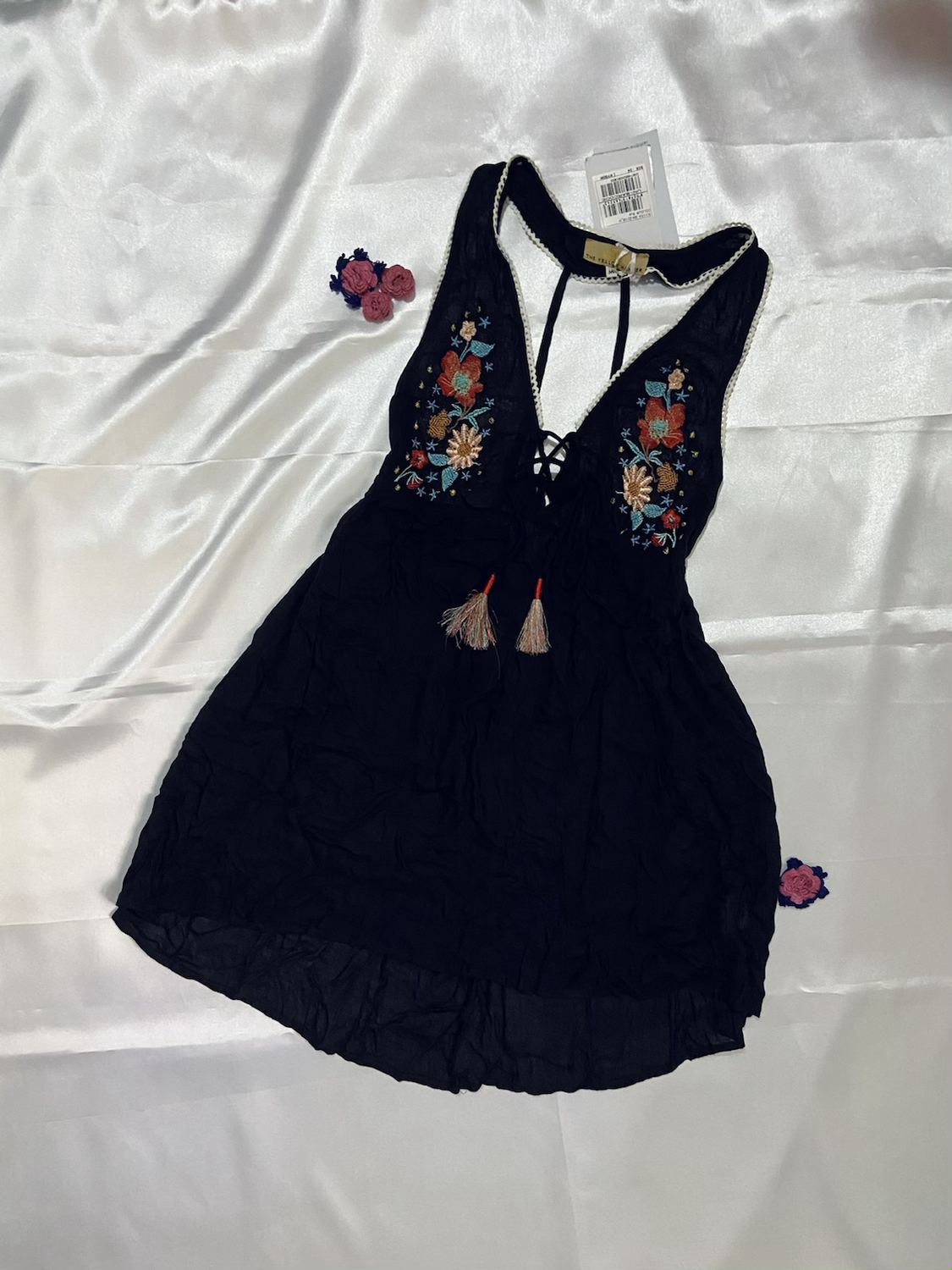  Beach Boho-chic Skater Dress | Size M