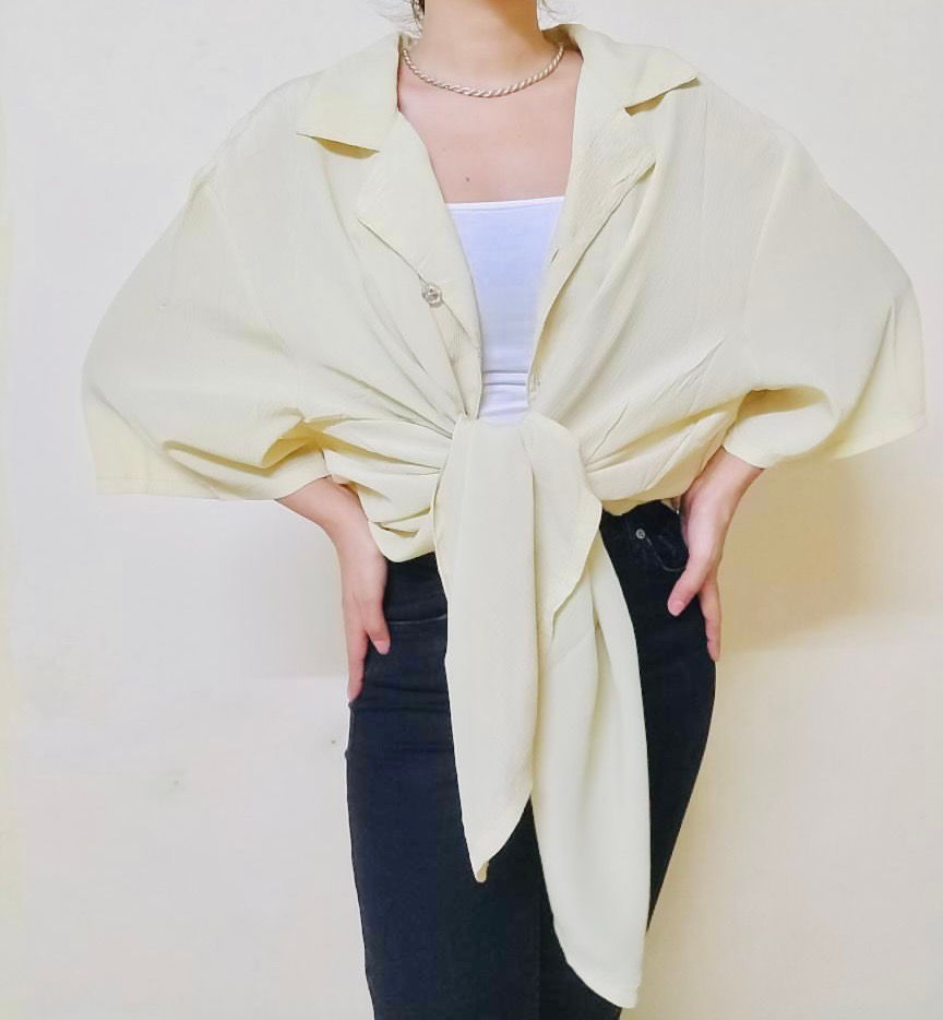 Thumbnail: Lemon Sorbet Vintage Shirt | Free Size