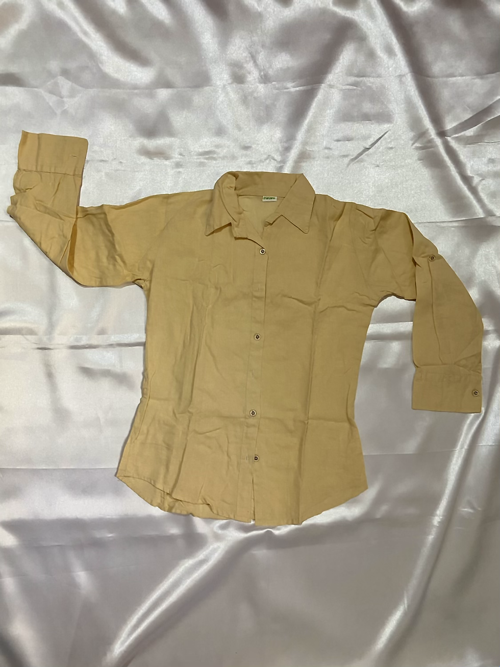 Thumbnail: Beige Cotton Formal Shirt | Size M