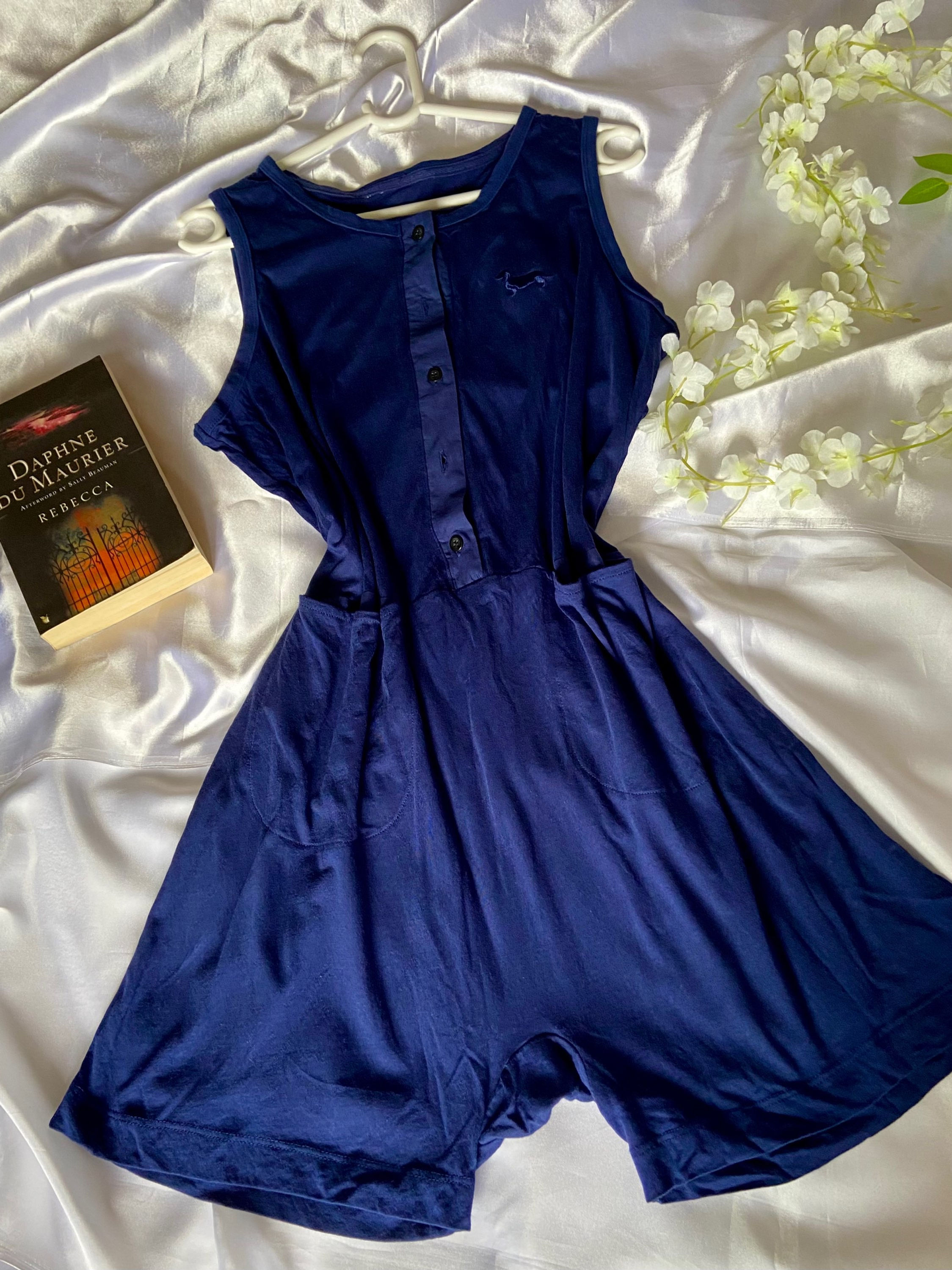 Imperial Blue Romper (L)