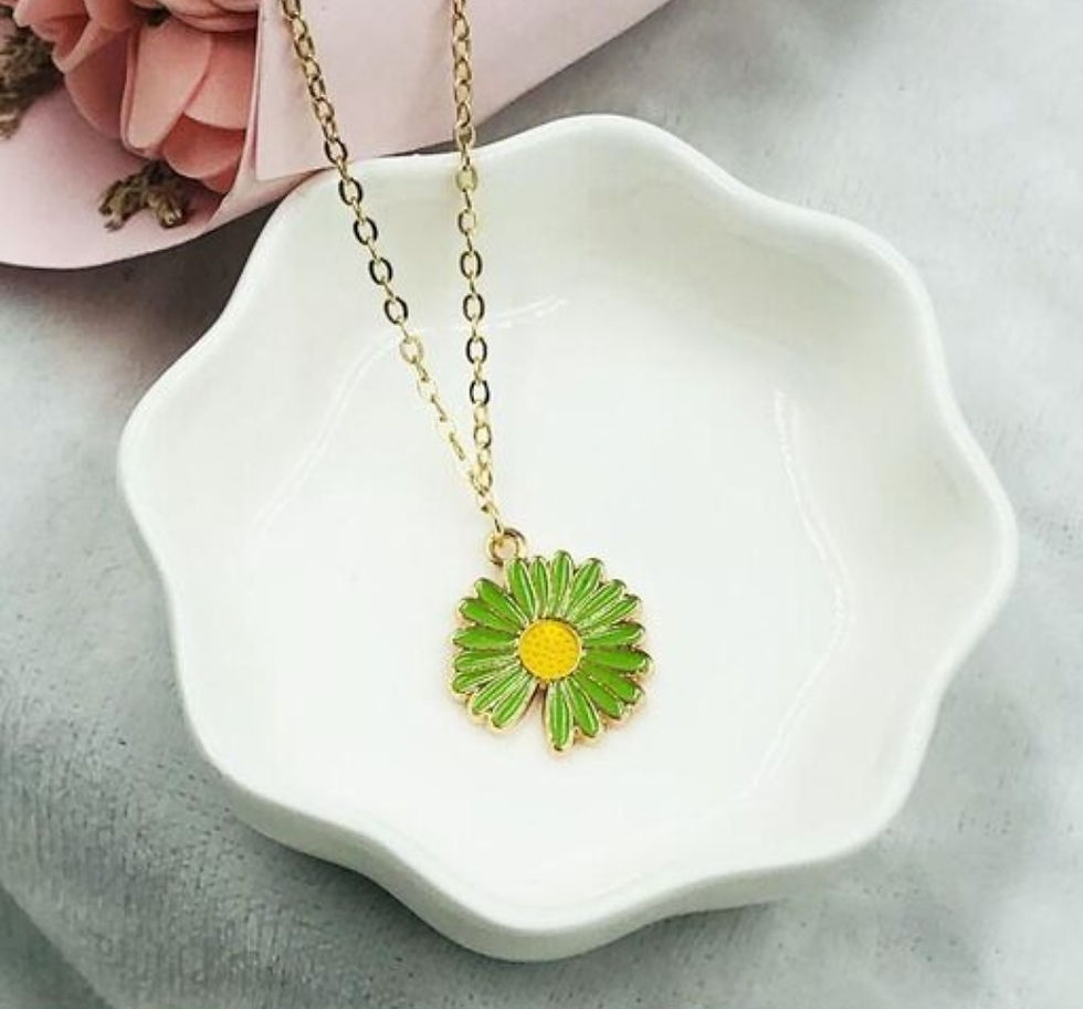 Thumbnail: Minimalist Darling Daisy Neckpiece