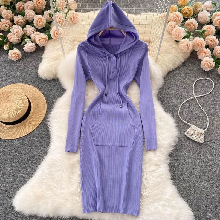 Cozy Kangaroo Dress