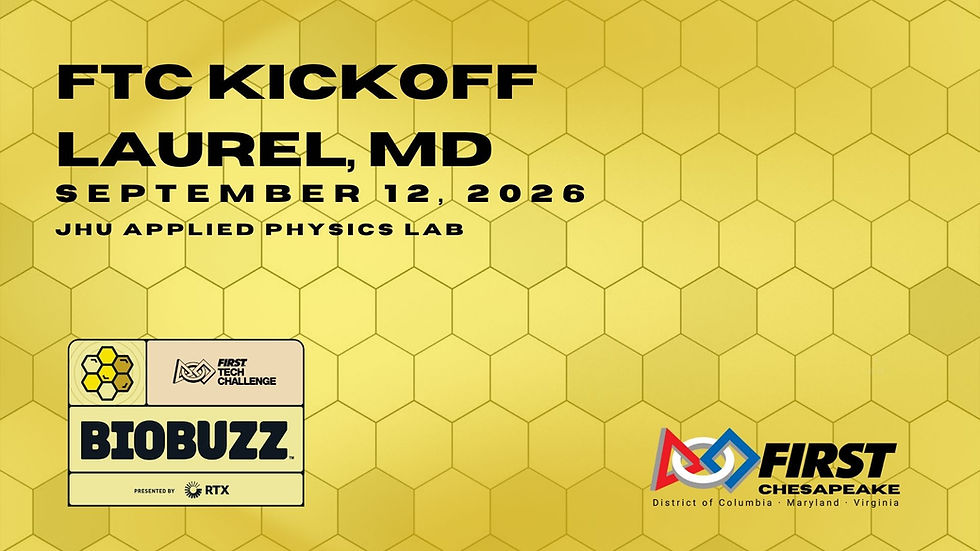 FTC Kickoff Laurel, MD