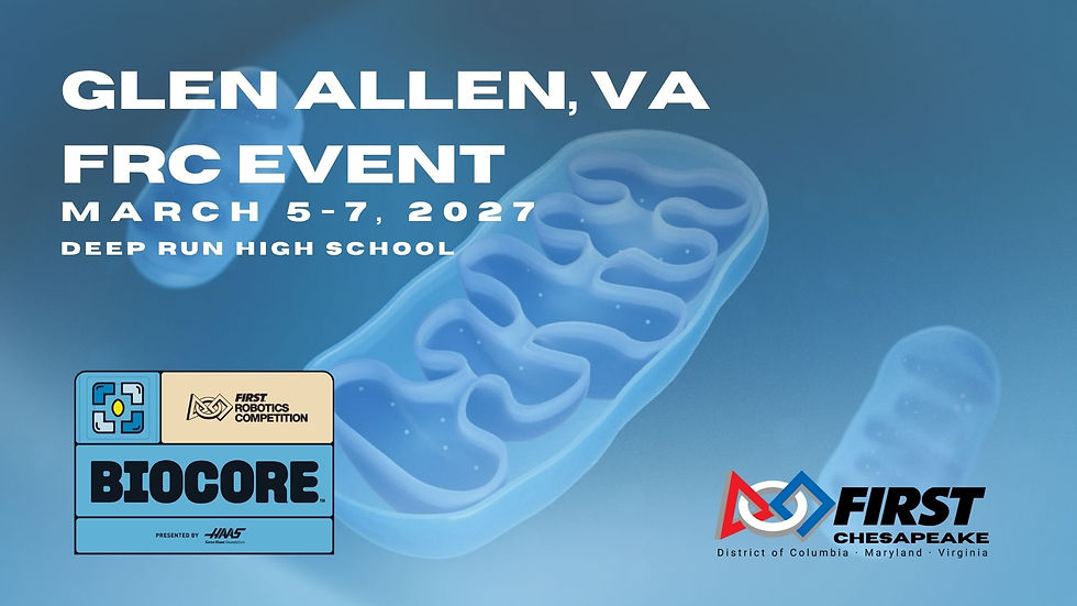 FIRST Chesapeake Glen Allen, VA Event