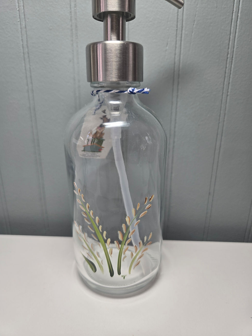 Thumbnail: Soap Dispenser with Heather Flower