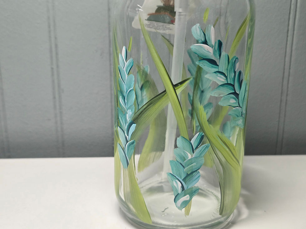 Thumbnail: Soap Dispenser with Hyacinth Flower