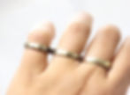 Thumbnail: EB0535 Brass 3 Finger Buddy Splint Ring • Rheumatoid Arthritis Buddy Splint
