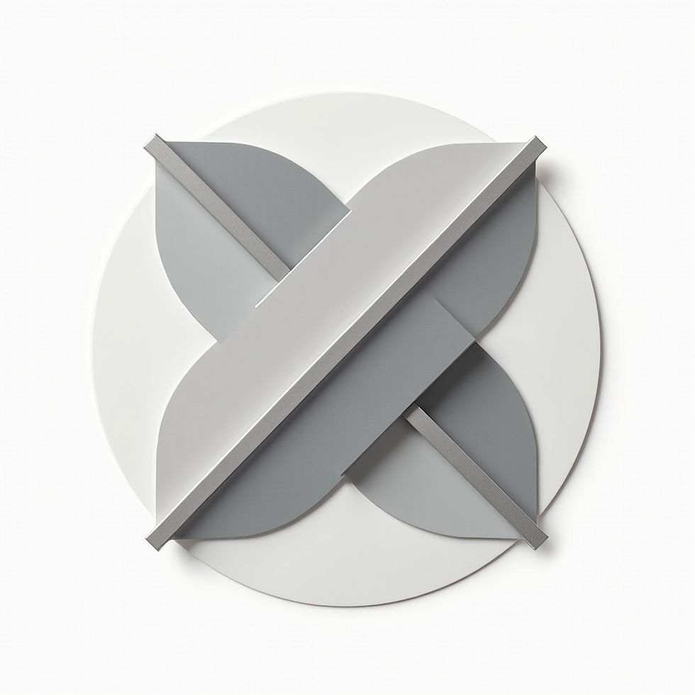 Minimalist Geometric Sticker