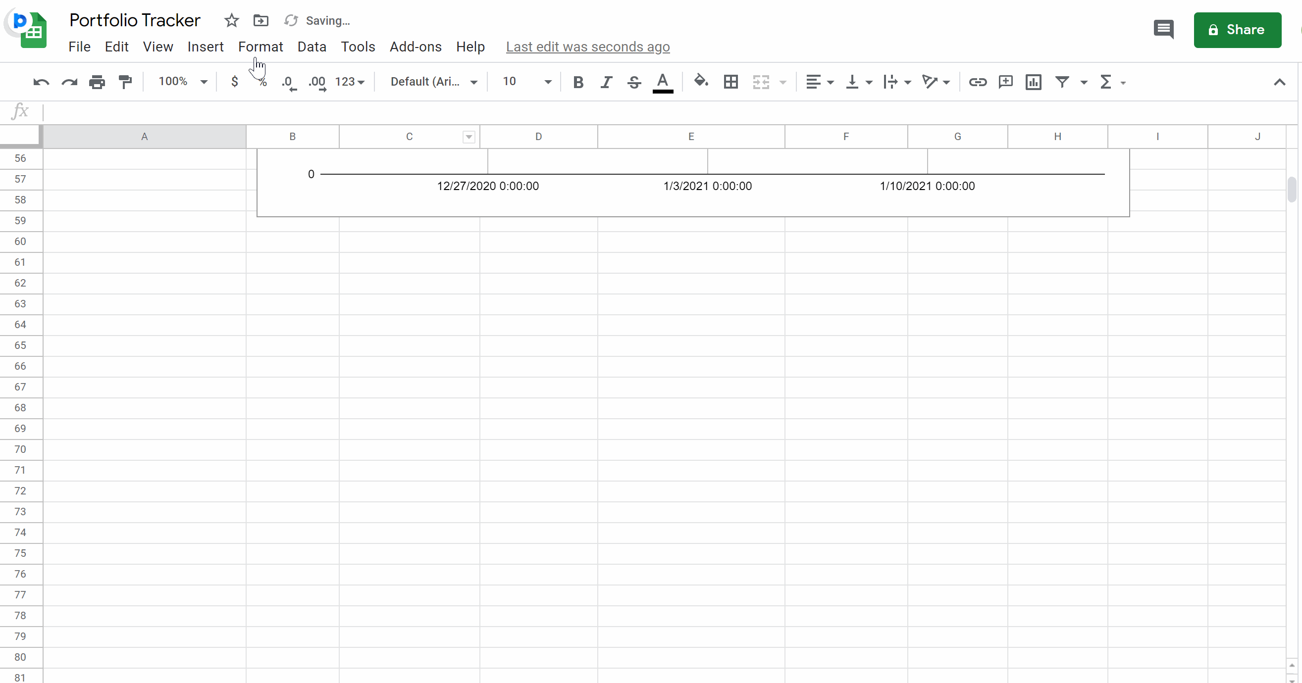 Stock Portfolio dashboard tutorial