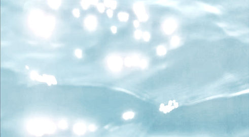 Sparkling blue ocean water