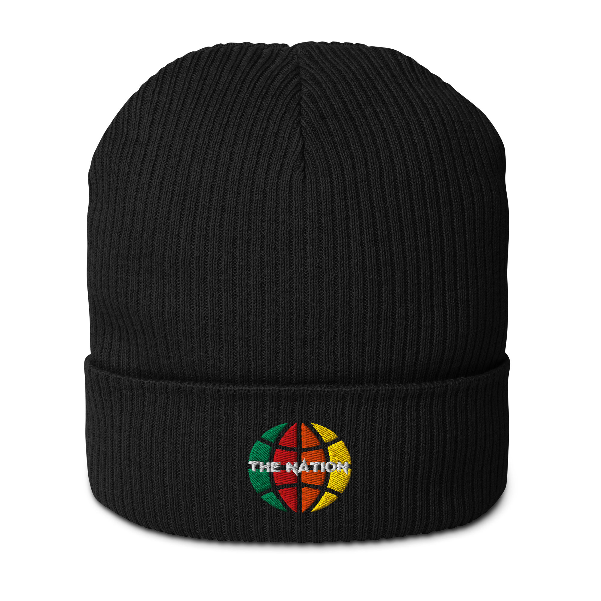 Organic ribbed beanie