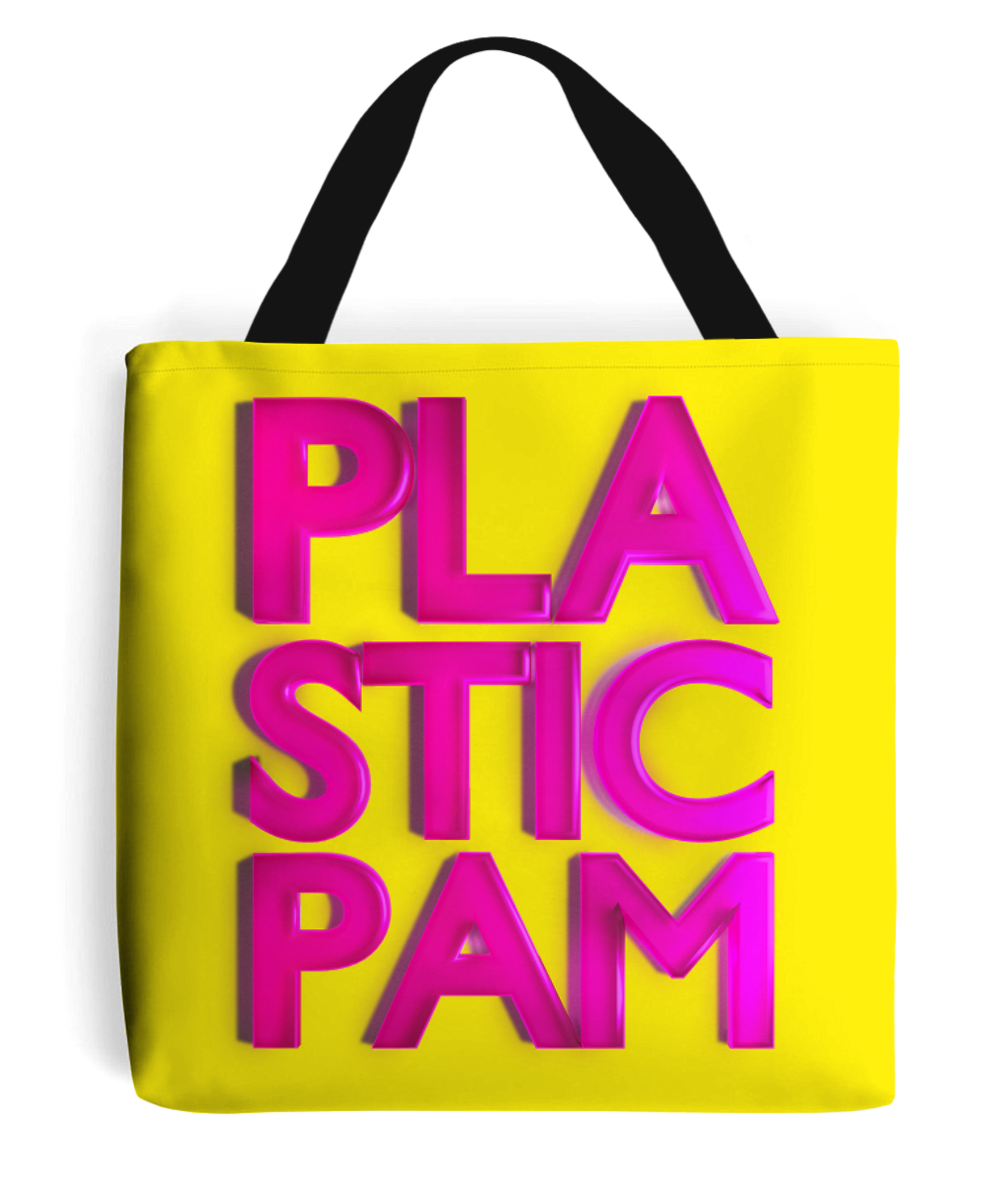 Plastic Pam Tote Bag